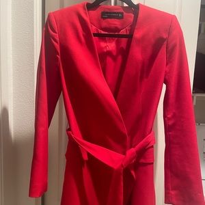Zara belted dress